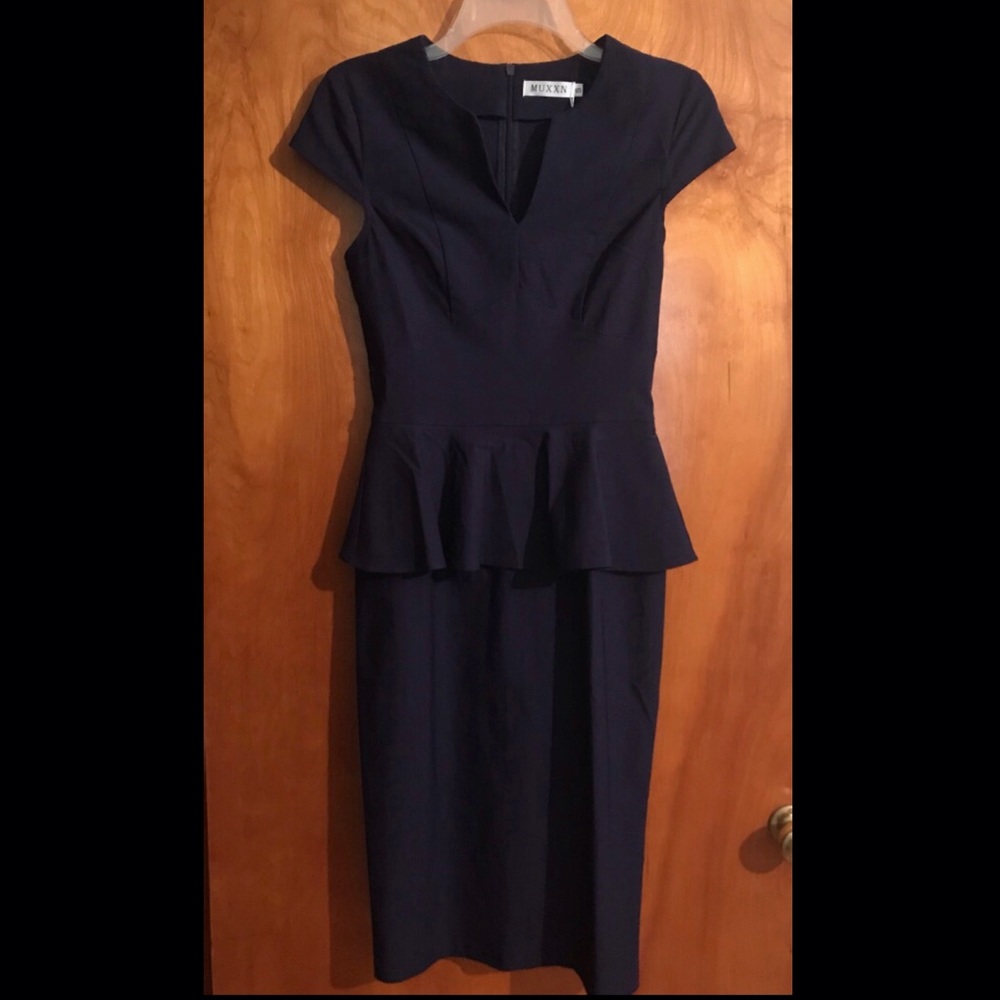 Blue dress